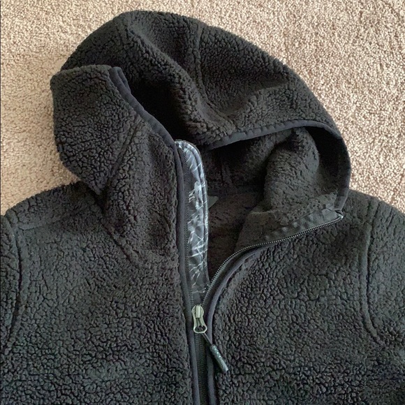 The north face xs Sherpa hoodie jacket half zip - Picture 3 of 8